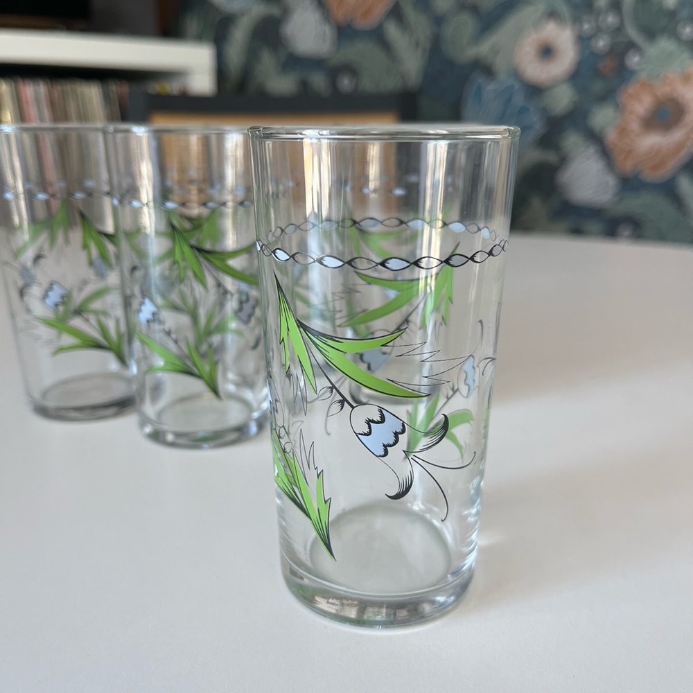 Fishs Eddy Juice Glasses